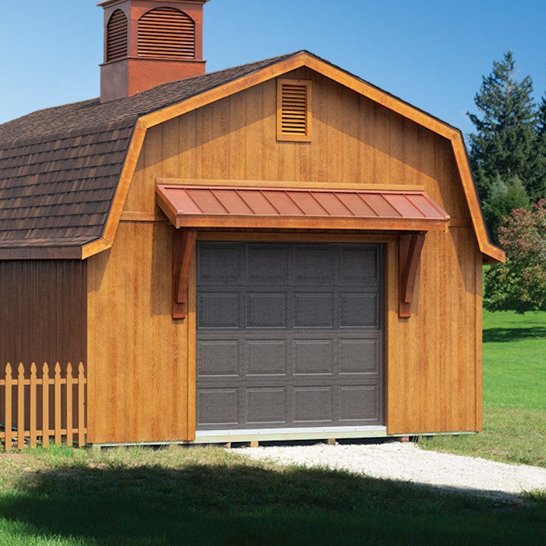 ONE-DAY GARAGES, BUILT TWO WAYS.